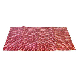 Avis Cook Concept Tapis fraicheur pour frigo (Lot de 6) rouge.