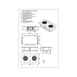 Avis Falmec Moteur MOTDOWNRECY pour hotte Downdraft