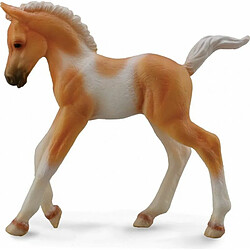 Collecta Chevaux (M): Pie Poulain Marchand - Palomino 7,5x2,4x7,1cm