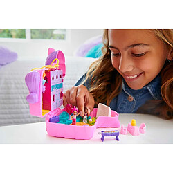 Mattel Polly Pocket - Coffret Piñata en folie avec 2 mini-figurines et 14 accessoires