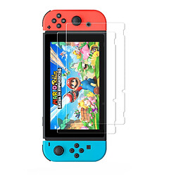 Verre Trempe pour Nintendo Switch [Pack de 2] Film Protection Resistant Vitre Protecteur Anti Rayure [Phonillico®]