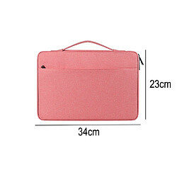 Waterpoof Laptop Briefcase Bag Protective Notebook Tablet Bag Respirant résistant à l'usure - PinkPink-11.6-12.5 pouces