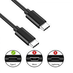 Cable Datos Ewent EC1035 USB-C 1m Negro