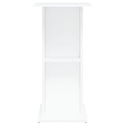 Acheter vidaXL Support pour aquarium blanc 60,5x36x72,5 cm bois d'ingénierie