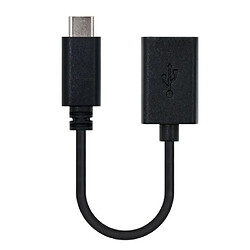 ? Câble USB Type C/M Vers USB Type A/H - 0,15 M Noir