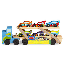 Melissa & Doug Porte-Voitures de Course Géant