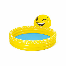 Bestway Piscine Gonflable Enfant Jet Sourire 165x144x69 cm +2 Ans Jardin 53081