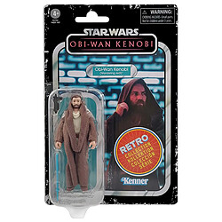 Hasbro Star Wars Retro Collection, Figurine Obi-Wan Kenobi (Jedi Errant) de 9,5 cm, Obi-Wan Kenobi, pour Enfants, dès 4 Ans F5770