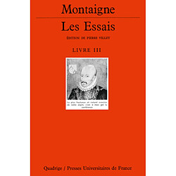 Les essais. Vol. 3 - Occasion