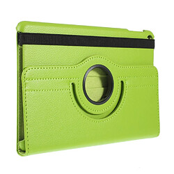 Etui en PU litchi avec support vert pour votre Apple iPad mini (2019) 7.9 pouces