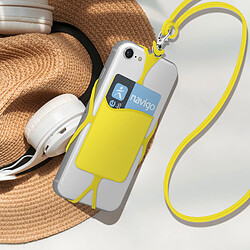 Acheter Avizar Coque Cordon Universelle pour Smartphone avec Porte-carte série NeckPouch Jaune