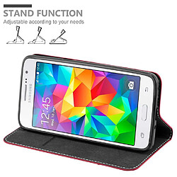 Cadorabo Coque Samsung Galaxy GRAND PRIME Etui en Rouge pas cher