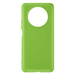 Avizar Coque Honor Magic 4 Lite Silicone Semi-rigide Soft-touch Fine Vert