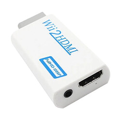 Universal Pour le convertisseur Wii à HDMI transformé pour Wii en HD-TV / HD-Projector 720p / 1080p pas cher