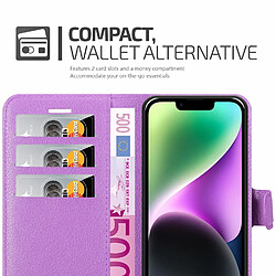 Acheter Cadorabo Coque iPhone 14 Etui en Violet