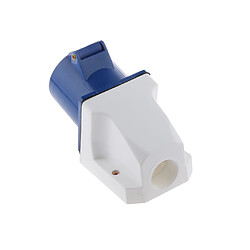 3 Broches Adaptateur Prise Murale De Surface Inclinée 220 - 250v 2p + E étanche IP44 32a