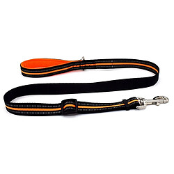 Wewoo Laisse en nylon de traction Orange de chien de nuit respirable réfléchissante de chiens de chien, taille: M, réglable Gamme: 2.5 * 100-140cm