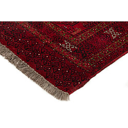 Vidal Tapis de laine 178x100 rouge Afghan