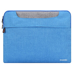 Wewoo Sacoche ordinateur 15.6 pouces Zipper Shoulder Handheld Laptop Bag, Pour MacBook, Samsung, Lenovo, Sony, Dell Alienware, CHUWI, ASUS, HP, ordinateurs portables de 15,6 pouces & moins bleu