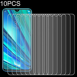 Wewoo Film de verre trempé 10 PCS pour de d'écran OPPO Realme 5 Pro 9H 2.5D