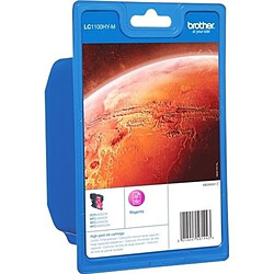 Brother LC-1100 Cartouche Magenta LC1100HYM (Saturne)