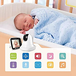 Avis 3.5 Pouces Bébé Moniteur 2.4G Bébé Moniteur Voix Interphone Bébé Moniteur Alimentation Directe