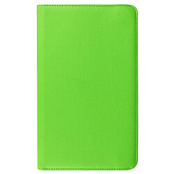 Wewoo Housse Étui vert pour Samsung Galaxy Tab E 9.6 / T560 / T561 Litchi Texture Horizontal Flip solide couleur en cuir avec 360 degrés support de rotation