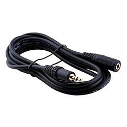 Avis 3,5 Mm 1/8 mâle Femelle Fiche Stéréo Casque Câble Cordon Connecteur Nouveau 10 M