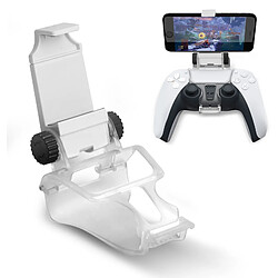 Avizar Support Smartphone Manette PS5 Ajustable de 0 à 180° Design Pliable Transparent