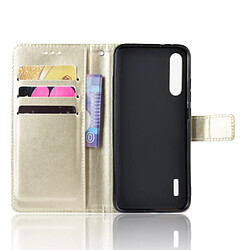 Acheter Wewoo Housse Coque en cuir à rabat horizontal Texture rétro Crazy Horse pour Xiaomi CC9e / A3avec porte-cartes et fentes cartes et cadre photo Or