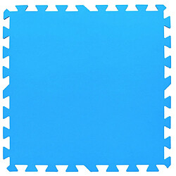 Tapis de Sol en Mousse Protecteur Dalles Bestway 50x50 cm Bleu