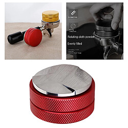 Niveleur De Distributeur De Café Expresso Pour Porte-filtres De 51 Mm Rouge Style A pas cher