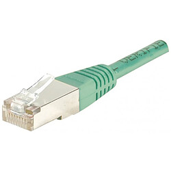 Abi Diffusion Cordon RJ45 catégorie 5e F/UTP vert - 10 m