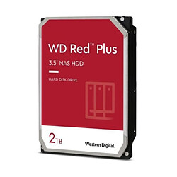 Avis Western Digital WD Red Plus Disque Dur HDD Interne 2000Go 3.5" SATA III Rouge