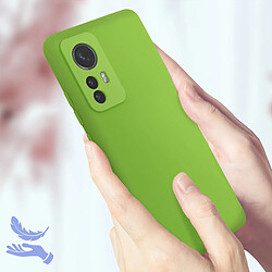 Acheter Avizar Coque Xiaomi 12 Pro Semi-rigide Soft-touch Fine vert