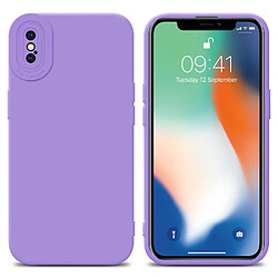 Cadorabo Coque iPhone XS MAX Etui en Lilas