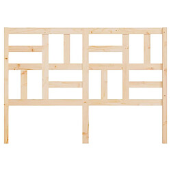 Acheter Maison Chic Tête de lit moderne pour chambre - Décoration de lit 141x4x104 cm Bois massif de pin -MN55879