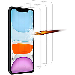 Pack X3 Vitres Protection Ecran Pour Apple iPhone 11 Little Boutik®