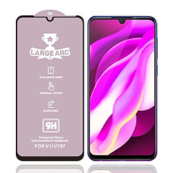 Wewoo Protection Pour Vivo Y97 25 PCS 9H HD Grand Arc Haute Alumine Plein Écran Verre Trempé Film