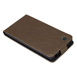 Acheter Cadorabo Coque Sony Xperia L1 Etui en Marron