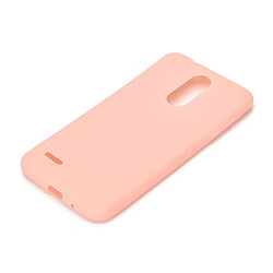 Avis Wewoo Coque Souple Pour LG K10 2018 Étui en TPU Candy Color Rose