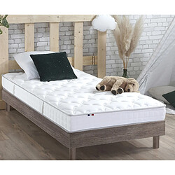 Idliterie Matelas Mousse Haute Résilience CIRRUS - Sommier KIT