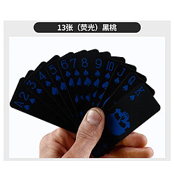 Haute Qualité En Plastique Nouvelle Taille De Poker Cartes à Jouer 1PC Mini Bleu + Vert pas cher