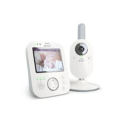 Philips Avent SCD843/26 Babyphone Connecte 3.5" Intérieur Wi-Fi FHSS Adaptative Blanc