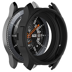 Coque de protection en silicone pour Samsung Galaxy Watch 46mm SM-R800/ Samsung Gear S3 Frontie (Noir)