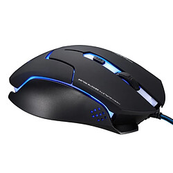 Wewoo Souris 3 couleurs changeables 1200 DPI 1600DPI 2400DPI Gaming USB optique