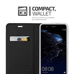 Cadorabo Coque Huawei P10 LITE Etui en Noir pas cher