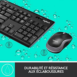 Acheter LOGITECH Ensemble Clavier Souris MK270 - Sans Fil - AZERTY