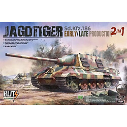 Takom Maquette Char Sd.kfz.186 Jagdtiger Early/late Production 2 In 1