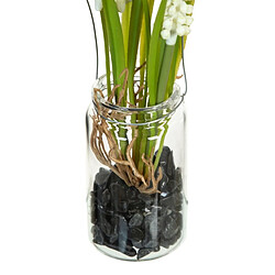 BigBuy Home Plante décorative Polyester Polyéthylène Fer 7 x 7 x 18 cm